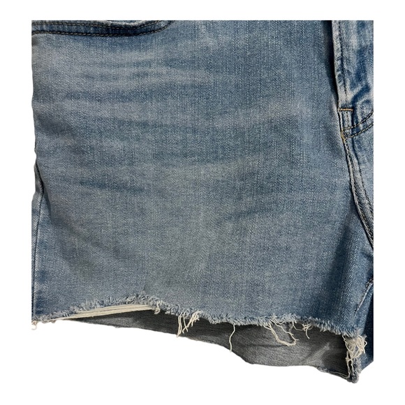 Levi High Rise Denim Shorts | 34 | NEW - Picture 4 of 11